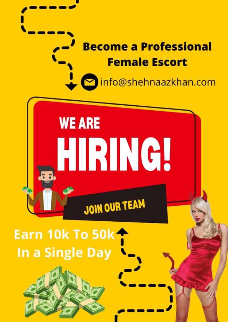 Female Escort Jobs in Delhi